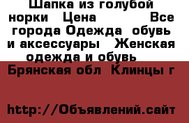 Шапка из голубой норки › Цена ­ 3 500 - Все города Одежда, обувь и аксессуары » Женская одежда и обувь   . Брянская обл.,Клинцы г.